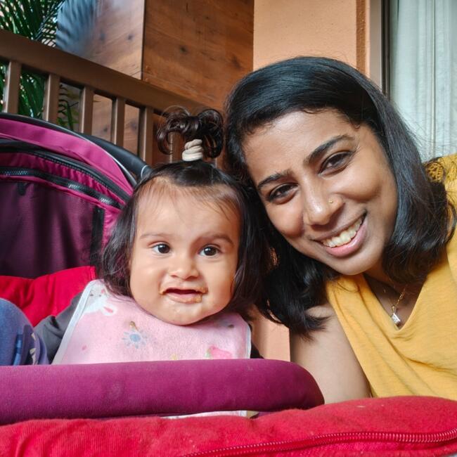 बंगलौर में बेबीसिटिंग की नौकरी: Bhavana