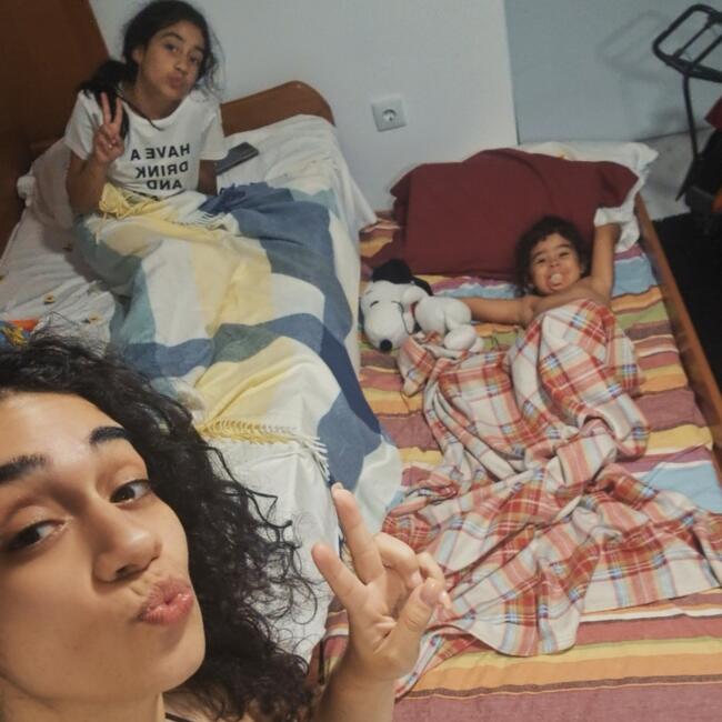 Trabalho de babysitting em Lobrigos: Rafaela