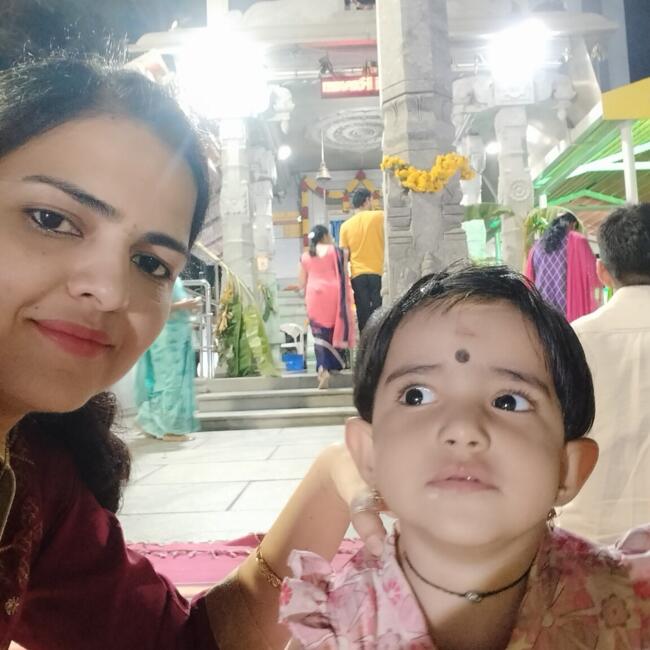बंगलौर में बेबीसिटिंग की नौकरी: Geetha