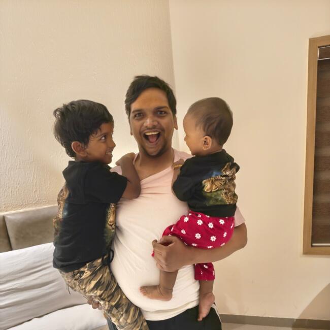 Babysitting job in Mumbai: Shishir