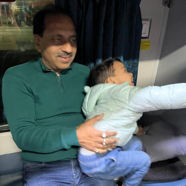 Babysitting job in Noida: Pramod