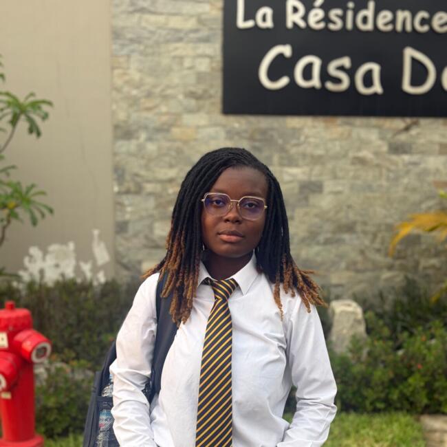 Babysitter in Abidjan: Laurence