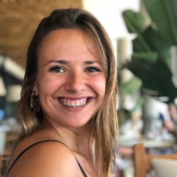 Canguro en San Pedro de Ribas: María