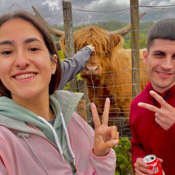 Canguro en Estepona: Nerea y Joel