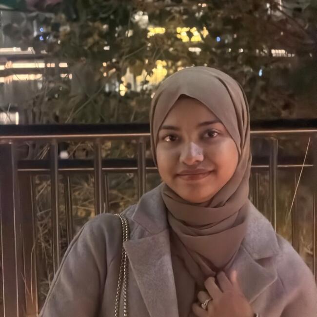 Babysitter in London: Syeda Maisha