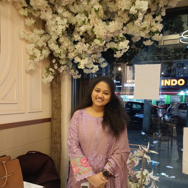 Babysitter in London: Bhargavi