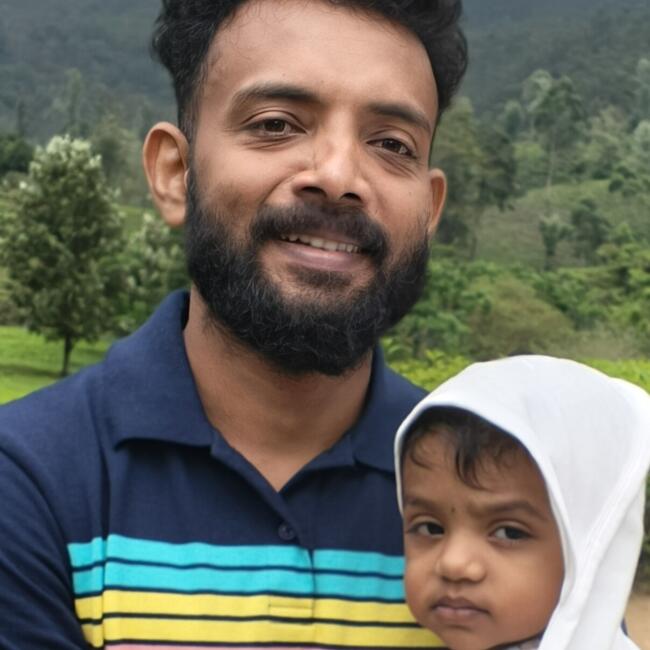 Babysitting job in Kochi: Nitheesh