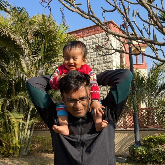 Babysitting job in Ahmedabad: Anil