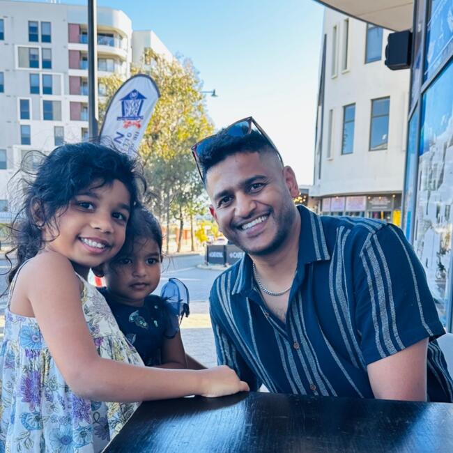 Babysitting job in Perth: Ashok