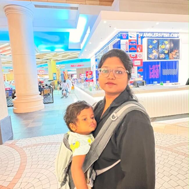 Babysitting job in Dubai: Shivani