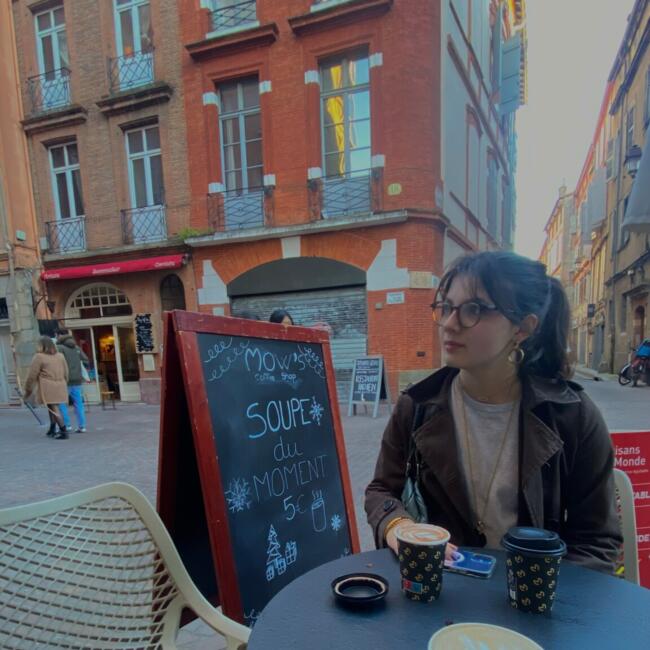 Pengasuh di Lapangan Terbang Blagnac: Satine