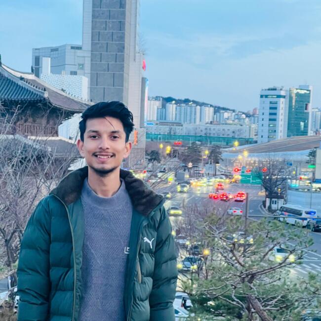 Babysitter in Seoul: Chirag