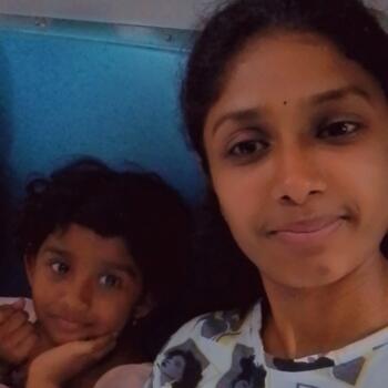 बंगलौर में आया: Dhruthi R