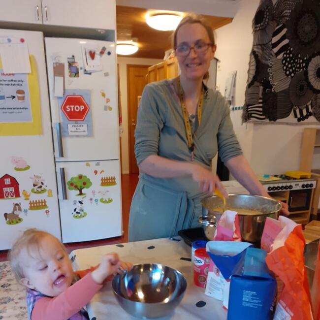 Barnvaktsjobb i Helsingfors: Mirja