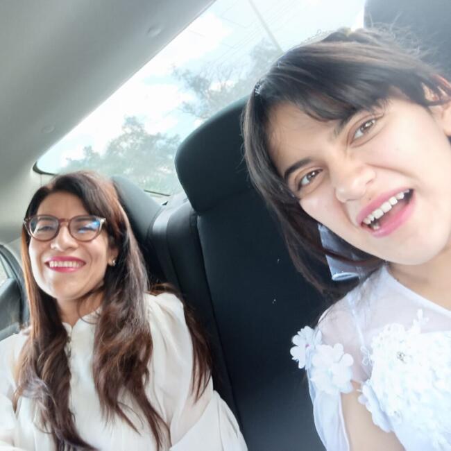 Trabajo para niñera en Ojo de Agua: Aline