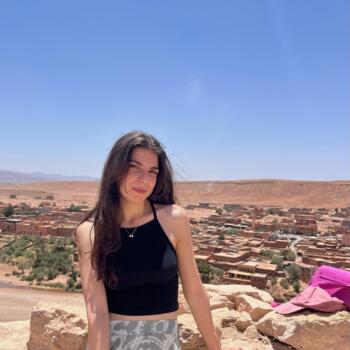 Canguro en Madrid: Katia