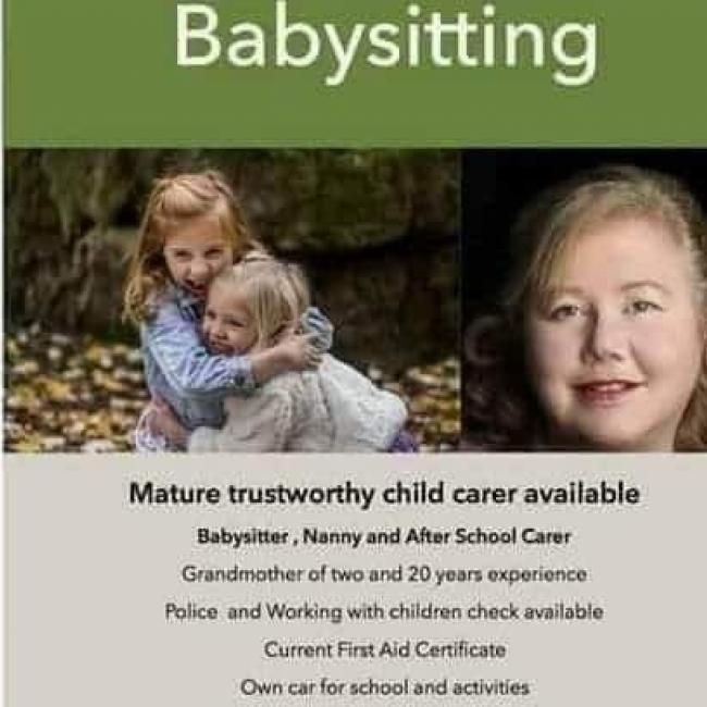 Babysitter in Central Coast: Lesley