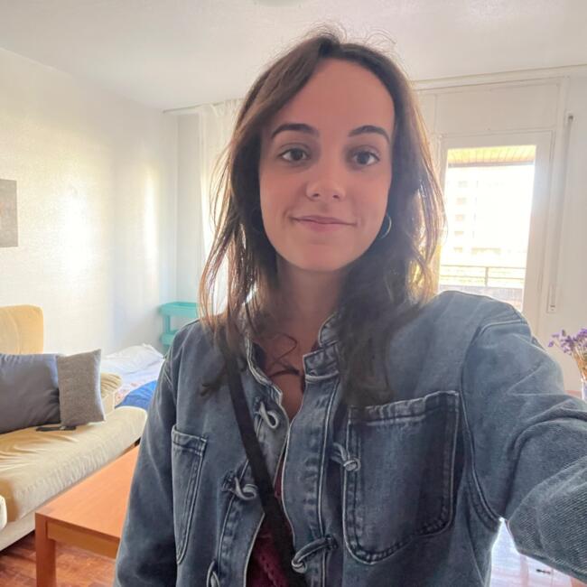 Canguro en San Sebastián: María