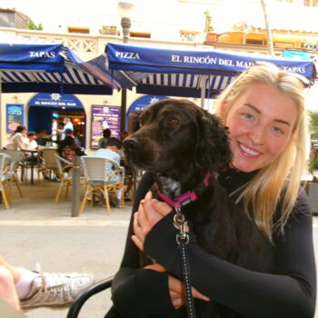 Canguro en Barcelona: Aoife