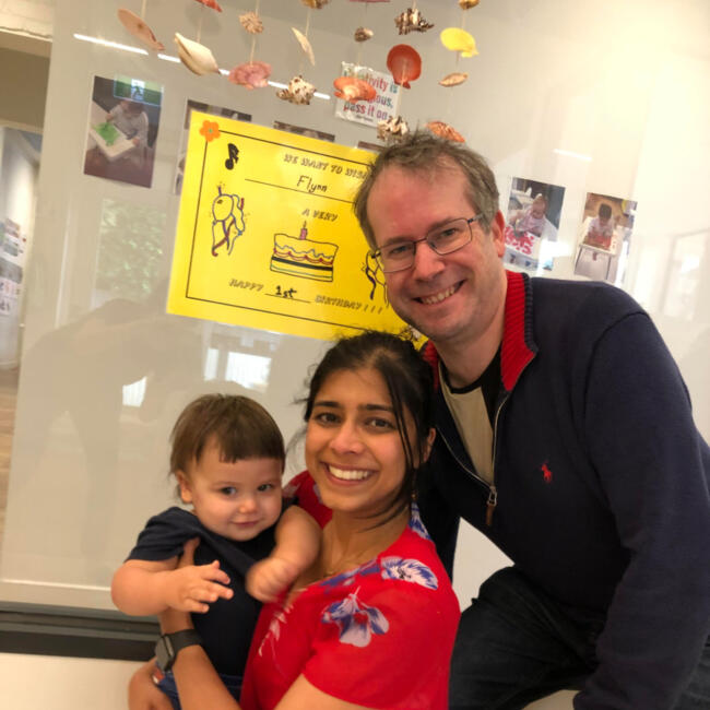 Babysitting job in Christchurch: Stewart and Aneesha