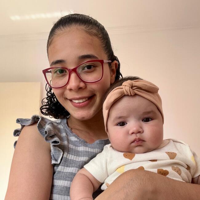 Babysitting job in Jaraguá do Sul: Maria Victoria