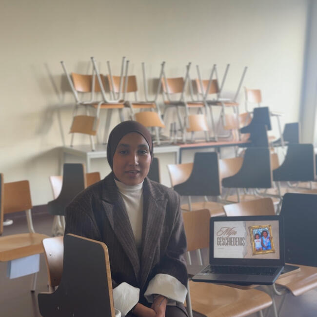 Babysitter in Brüssel: Nour