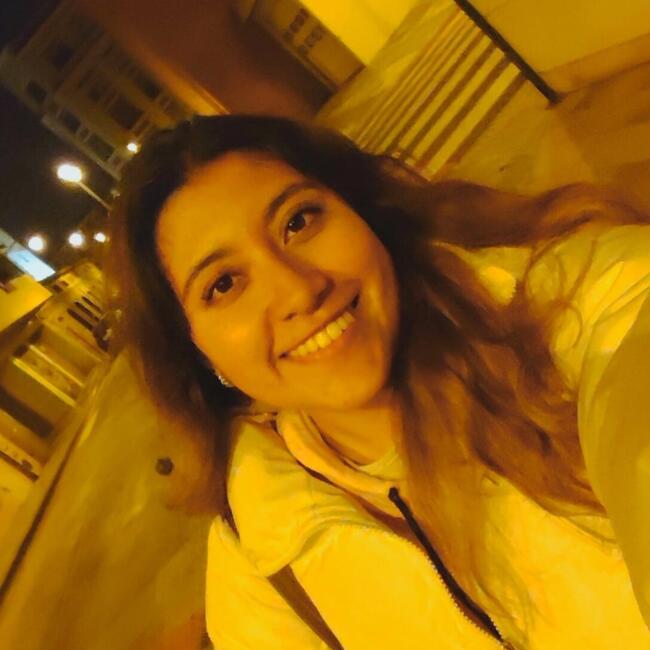 Canguro en Alcoy: MARLEY QUIJIA