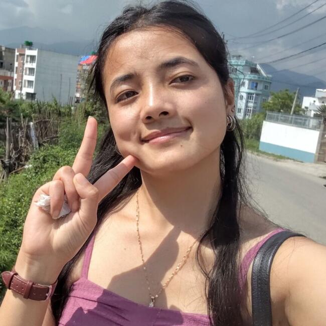 Nanny in Bhaktapur: Magar