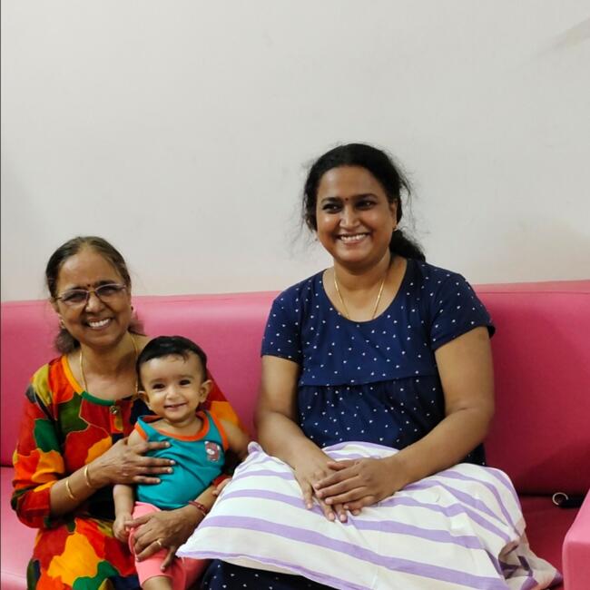 Babysitting job in Chennai: Anupama
