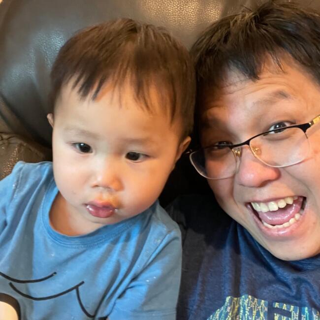 臺南市的臨時保母工作: David