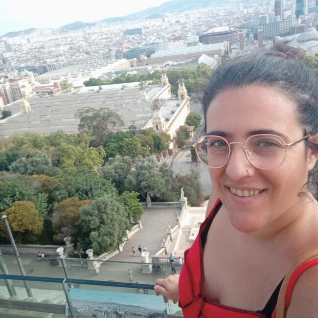Canguro en Barcelona: Esther
