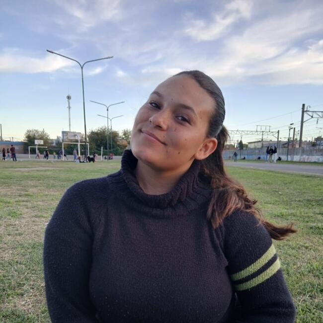 Niñera en Guernica: Azul