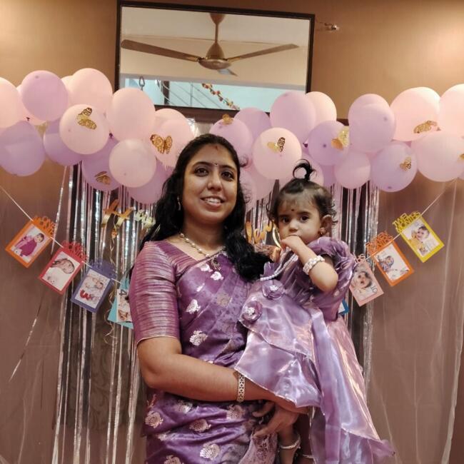 Babysitting job in Chennai: Radha