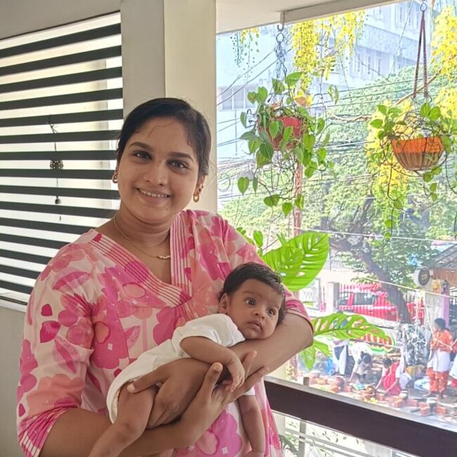 Babysitting job in Thiruvananthapuram: Lekshmi