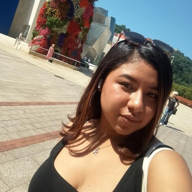 Canguro en San Sebastián: Romina