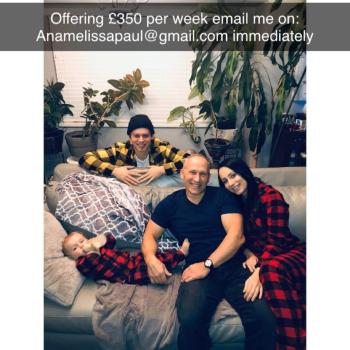 Babysitting job in London: babysitting job Ana