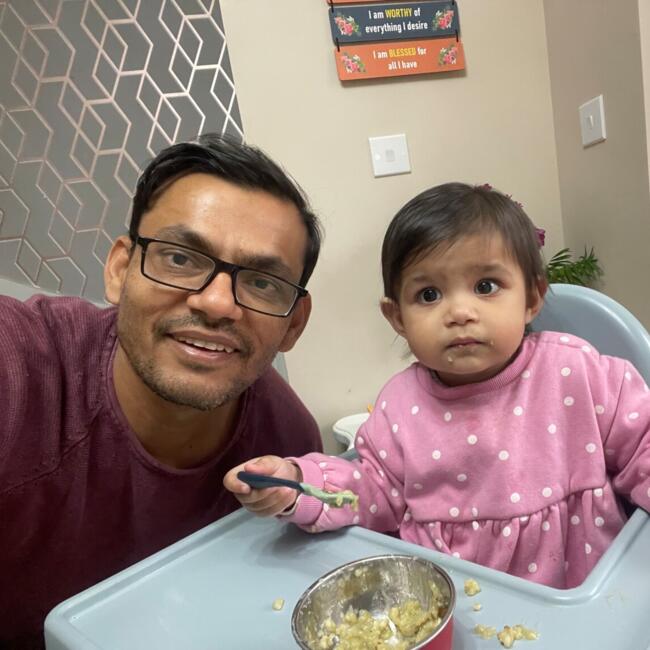 Babysitting job in Edinburgh: Vinay