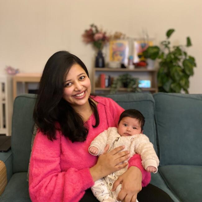 Oppaswerk in Eindhoven: Neha