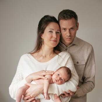 Ouder Merelbeke: Katja Kevin en kleine Oskar