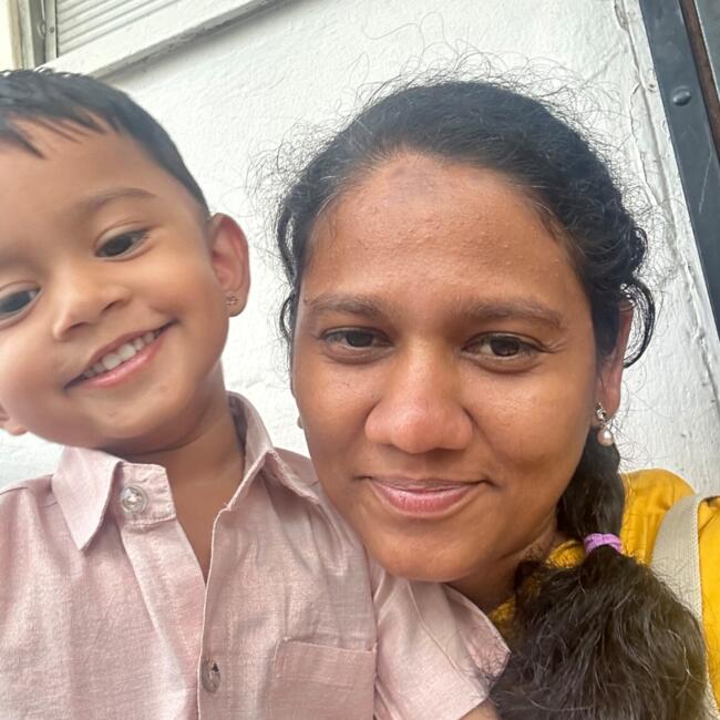 Babysitting job in Singapore: Viji